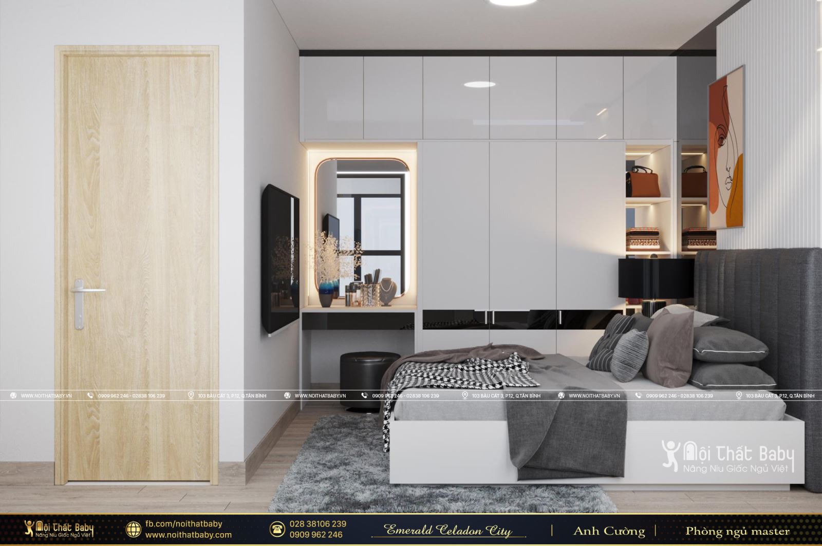 Tổng hợp các mẫu thiết kế nội thất Chung cư Emerald Celadon City